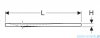 Geberit brodzik Nemea 140x80cm biały 550.577.00.1